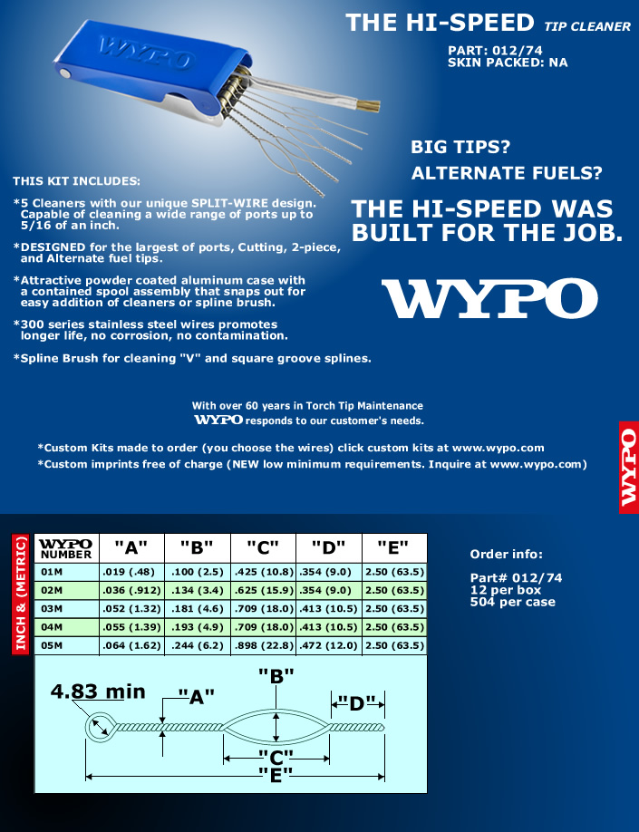 The Hi-Speed Tip Cleaner from WYPO